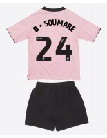 Otroške Nogometnih dresov Leicester City Boubakary Soumare #24 Tretji 2025-26 Kratki rokavi (+ hlače)